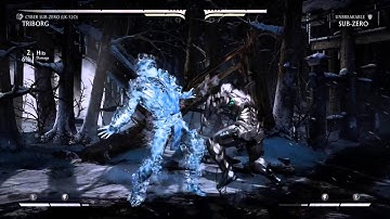 Mortal Kombat XL Cyber Sub Zero Vs Sub Zero