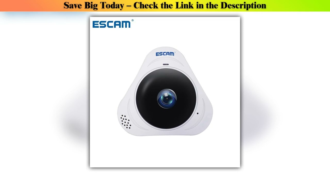 Escam Q8 Hd — Top Picks (2025): Escam Q8 HD 960P 1.3MP 360 Degree Panoramic Monitor