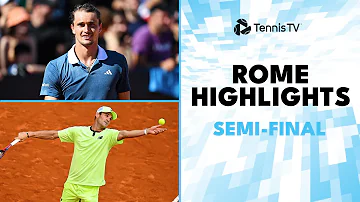 Zverev Takes On Tabilo & Jarry vs Paul For Place In Final! | Rome 2024 Highlights Semi-Final