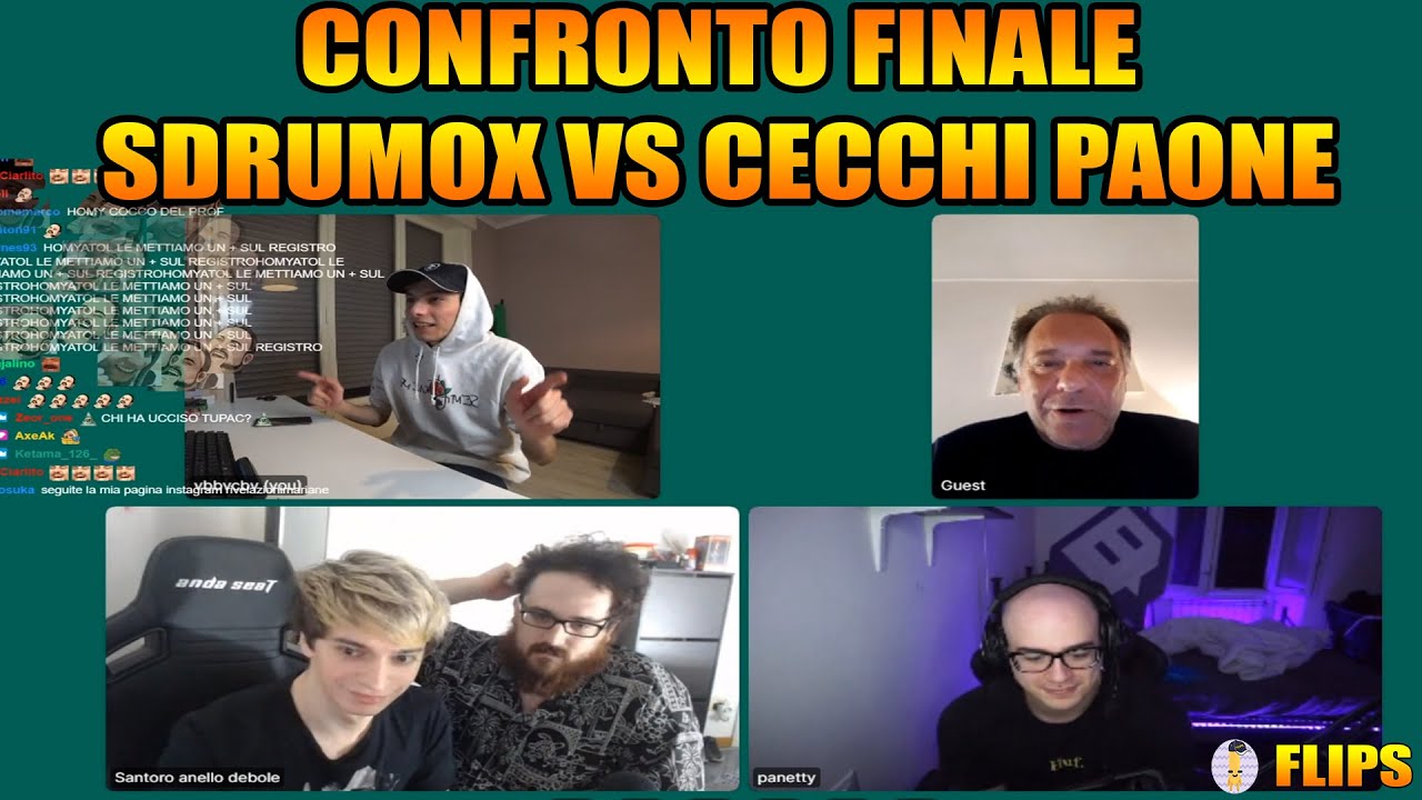 CONFRONTO FINALE TRA SDRUMOX E CECCHI PAONE | HOMYATOL LIVE
