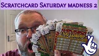 Scratchcard Saturday madness 2