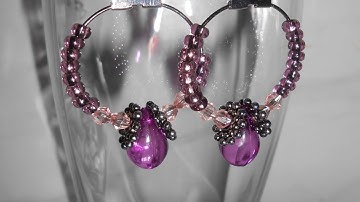 How To Making Decorative Hoop Earrings - DIY Style Tutorial - Guidecentral