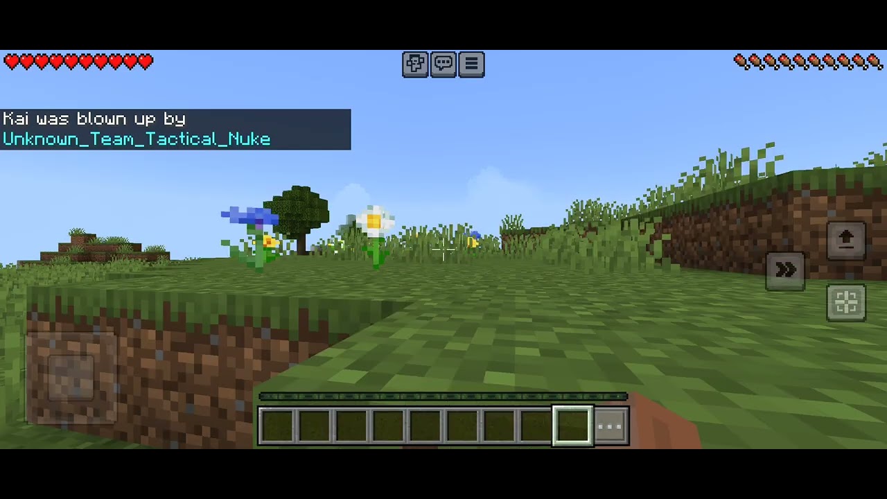 Atom Bomb 💣 attack in Minecraft 