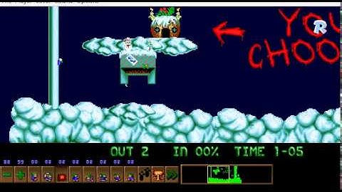 Lemmings custom level: You choose!