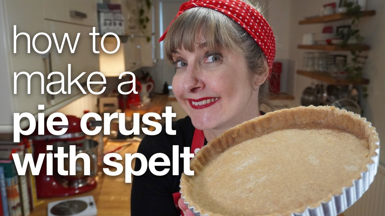 How to Make a Pie Crust with Spelt shortcrust pastry YouTube