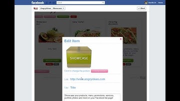 Showcase Facebook Application  Demo Video