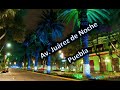 Avenida Juárez de Noche, Puebla 2021