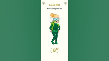 Dop 2 Level 523 Make her prettier Solve Delete One Part Shorts #levels #523 #dop2 #dop2deleteonepart