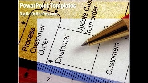 Flowchart Algorithm PowerPoint Template Backgrounds - DigitalOfficePro #09022