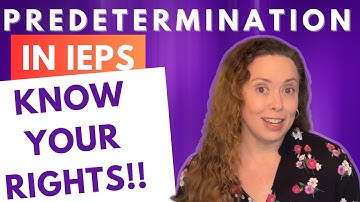 Understanding Predetermination in IEP Meetings: Your Rights and How to Advocate