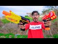 Rival nerf guns unboxing  testing     