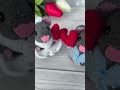 Valentine’s Day Mouse Couple Knitting – Adorable DIY Gift Idea for Loved Ones #Shorts
