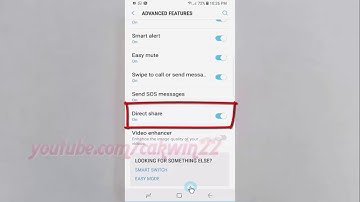 Android Nougat : How to Enable or Disable How to Enable or Disable Direct share on Samsung Galaxy S8