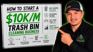 How to Start a $10K/M Trash Bin Cleaning Business