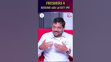 FRESHERS కి RESUME అనేది ఒక KEY రోల్.. | Sai Ram Founder Of Codegnan |#codegnan #itjobs #education