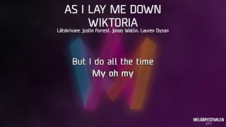 Wiktoria - "As I Lay Me Down" chords