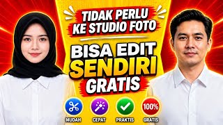 TERBARU‼️ Cara Edit Foto Background Merah Untuk Pas Foto Dan Lamaran Kerja Pakai Aplikasi Dola AI  screenshot 5