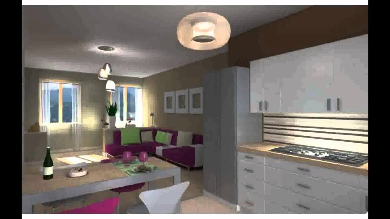 Come arredare soggiorno cucina unico ambiente immagini youtube Idee cucina soggiorno