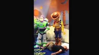 Toy Story Fail!!! Andy's coming!!!