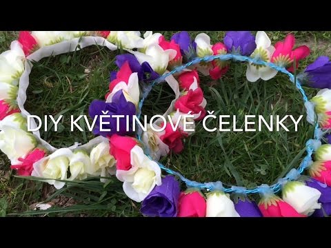 Video: Jak Si Vyrobit čelenku S Květinami