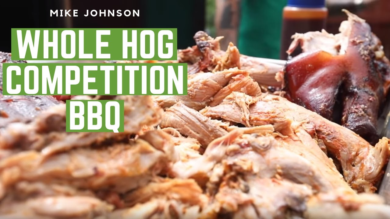 Whole Hog Competition BBQ Mike Johnson Memphis In May Turn In Practice
