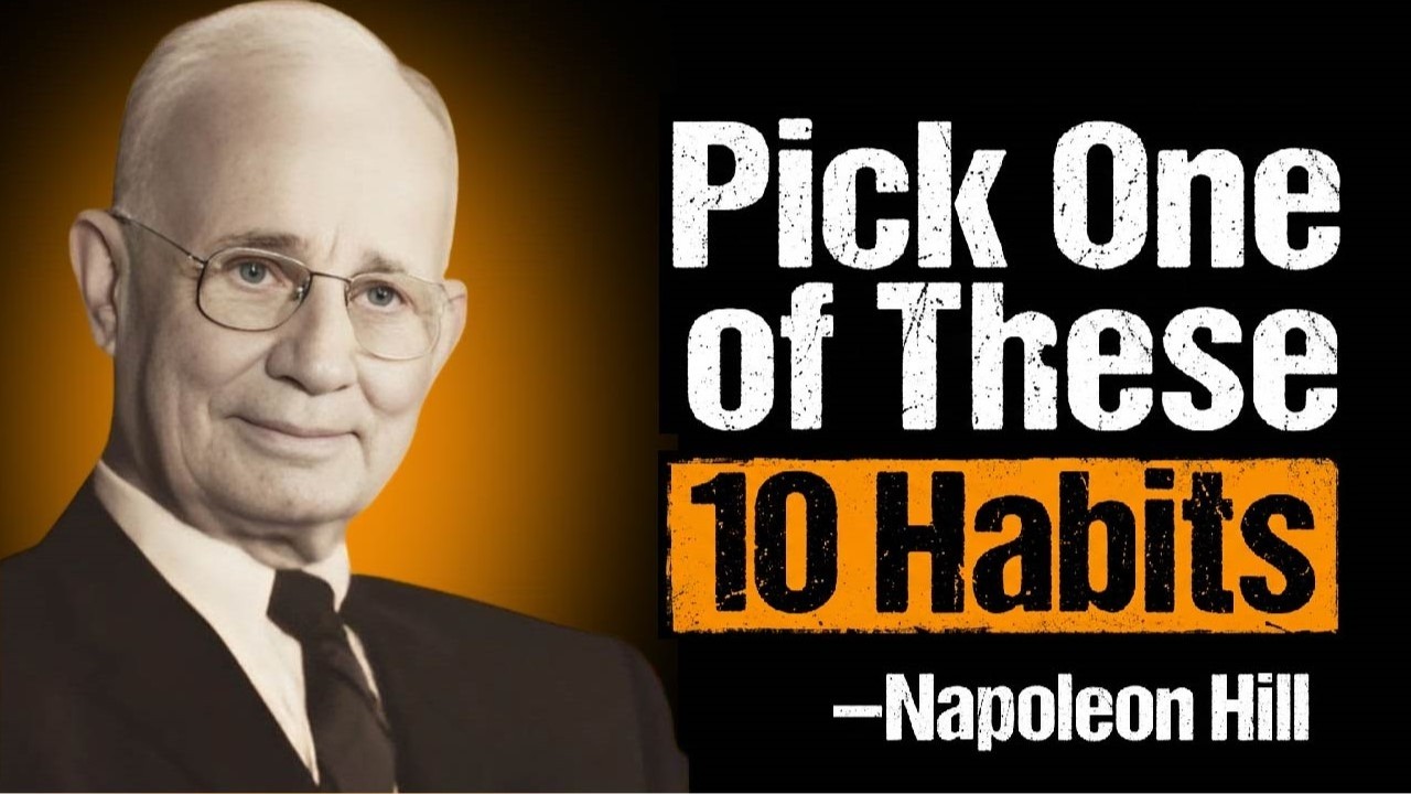 10 RUTHLESS HABITS... Your Life Won't Be The Same | Napoleon Hill