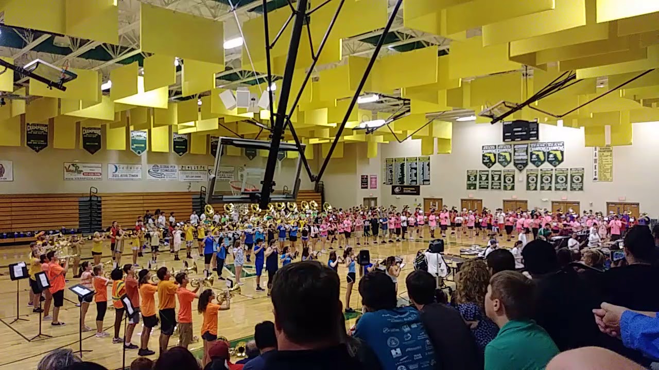 Viera High School Marching Band preview 8/8/2019 YouTube