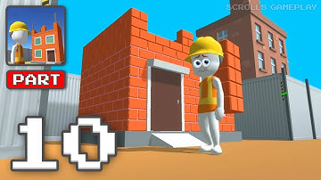 Pro Builder 3D - Gameplay Walkthrough Part 10 - Creating a World of Masterpieces (iOS, Android)