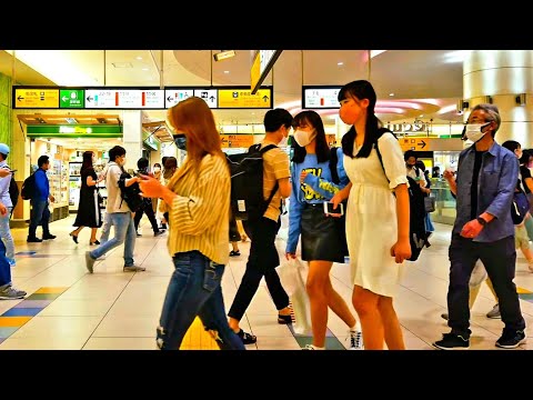 【4K】JR大宮駅内 inside Omiya Station 2021.06 16:00