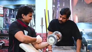 ARM WRESTLING SEMINAR FOR BEGINNERS BY AKASH KUMAR (WRIST HUNTER) WITH @hitfit7323