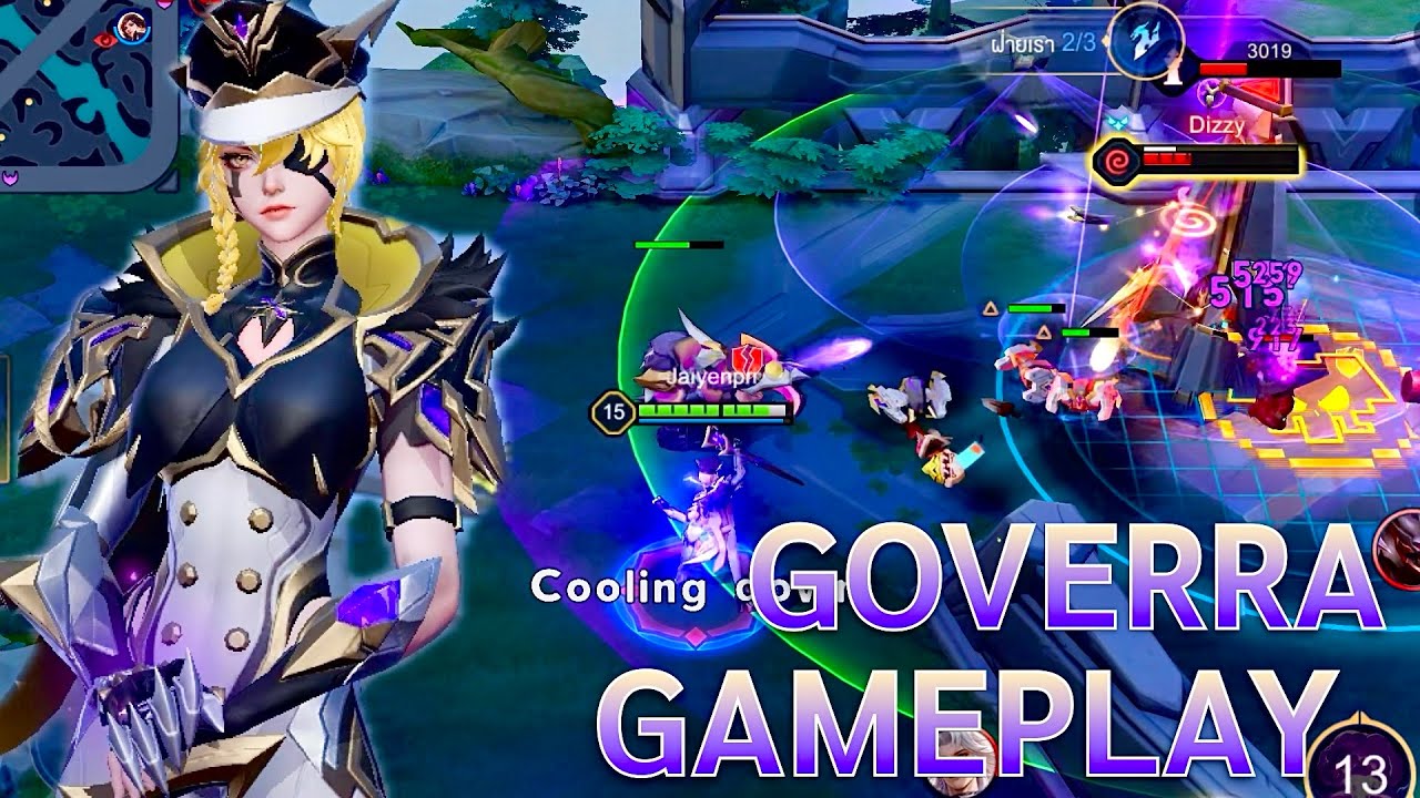 Govera Rov ROV - Goverra ซัมม่อนหุ่นยนต์รัว ระเบิดพลังแรง เก็บคิล MVP! - Gameplay ...