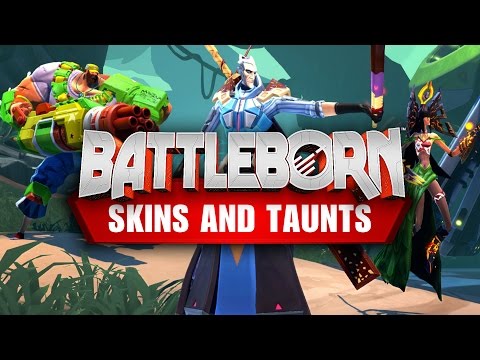 Tier 3 'Summer Fun' Skins & New Taunts for Battleborn