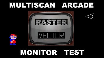 vector AND raster from one monitor?