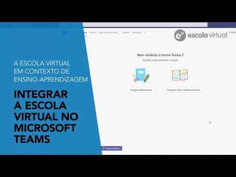 Escola Virtual | Integrar a Escola Virtual no Microsoft Teams