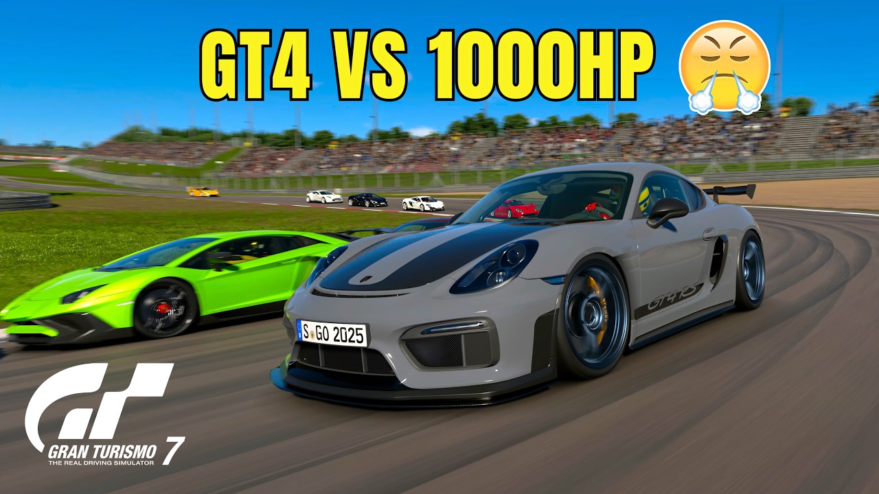 Tuned GT4 vs 1000HP Beasts – Nürburgring Wasn’t Ready 💥