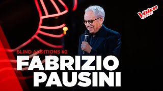 Fabrizio Pausini - “Ed io, tra di voi” | Blind Auditions #2 | The Voice Senior Italy | Stagione 2