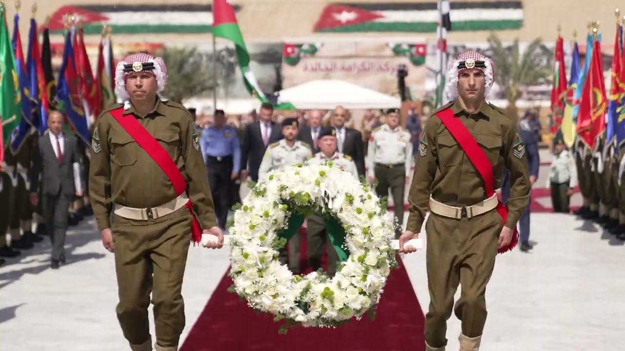 الاحتفال الذي أقامته القوات المسلحة الأردنية – الجيش العربي، بمناسبة الذكرى الـ 56 لمعركة الكرامة