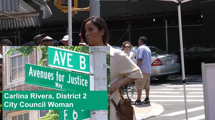 "Avenues for Justice Way": Council Member Carlina ...