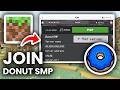 How To Join Donut SMP In Minecraft Bedrock - Full GUide