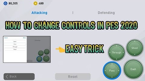 How to change controls in pes 2020 classic mode| new controls