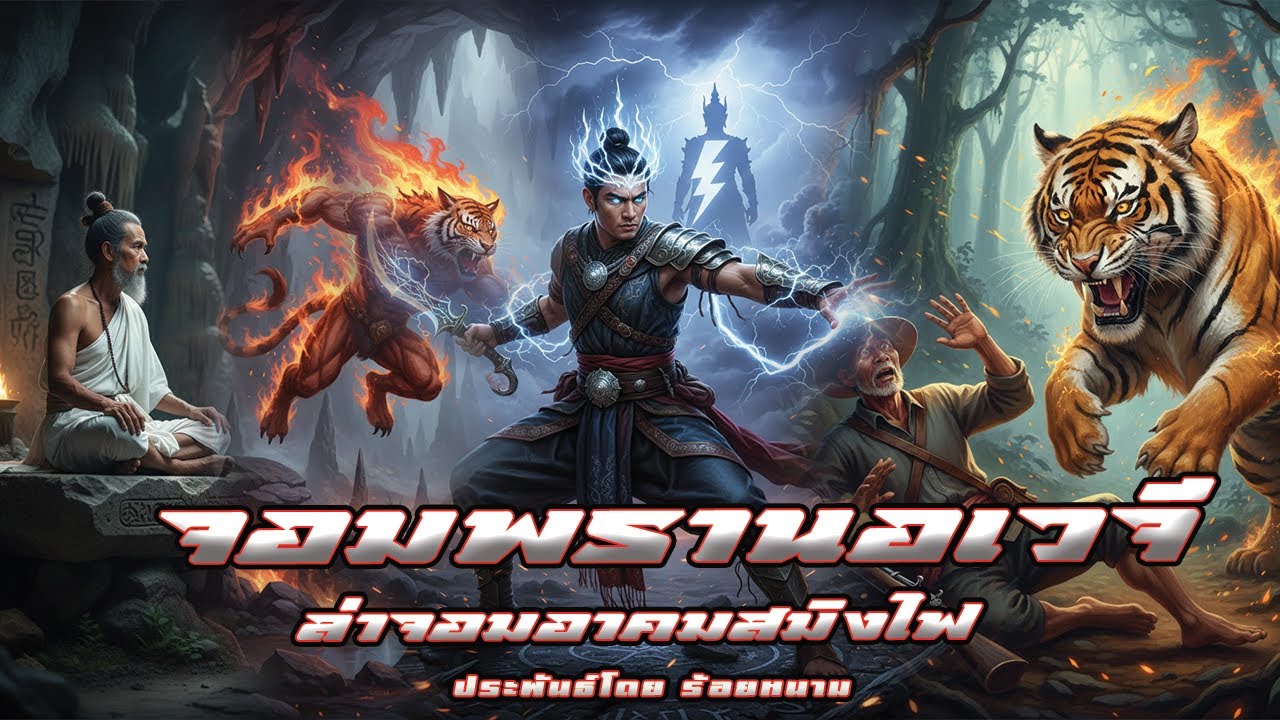 จอมพรานอเวจี ล่าจอมอามสมิงไฟ ประพันธ์โดย ร้อยหนาม