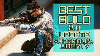 Fun Cyberpunk 2077 2.0 & Phantom Liberty Build - Sniper Netrunner (HackSniper) v2