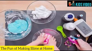 The Fun Of Making Slime At Home Kids Knowledgeble Video Fun Facts