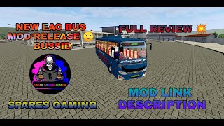 NEW TNSTC EAC ECONOMIC AC BUS  MOD RELEASE  .IN BUSSID  FREE MOD [SPARES GAMING] FULL REVIEW 