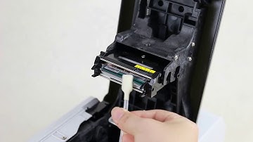 DASCOM DC-3300 | Cleaning the print head