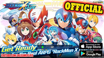 MEGA MAN X DiVE (By CAPCOM) OFFICIAL LAUNCH GAMEPLAY (Android IOS)