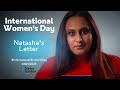 International Women&#39;s Day 2023: Natasha&#39;s Letter