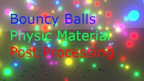 PlayMaker tutorial  Bouncy Balls