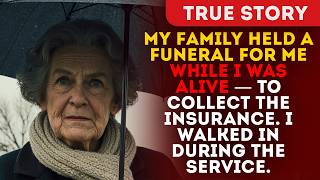 My Family Held A Funeral For Me While I Was Alive — To Collect The Insurance. I Walked In During The