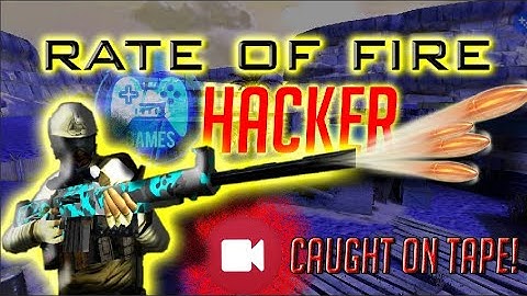 RATE OF FIRE AND INFINITE AMMO HACK! (Fast sniper Shots) - Bullet Force (Hacker Caught on Tape)